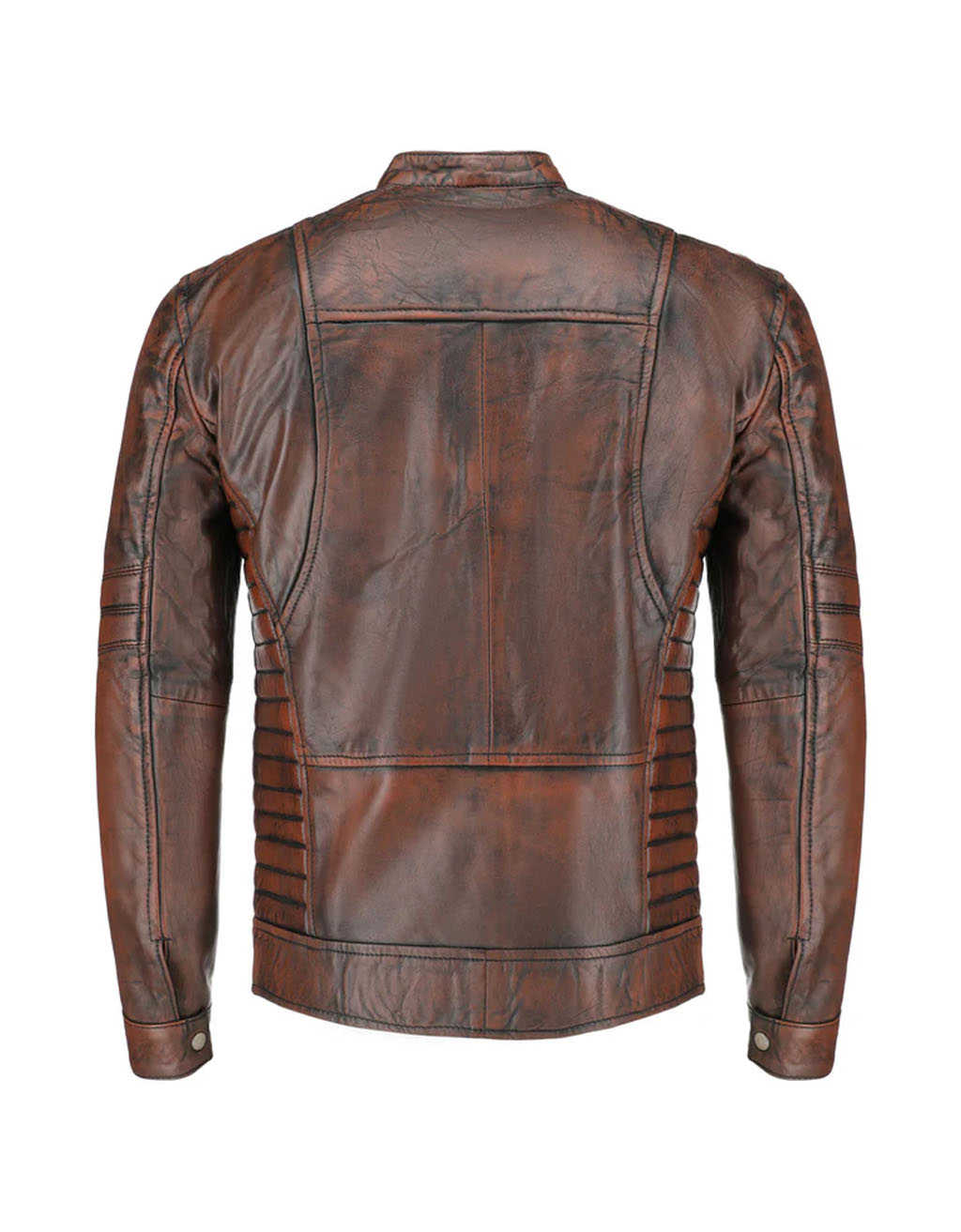 vintage brown leather jacket for men